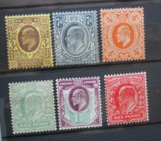 MAREA BRITANIE ANGLIA 1902/10 EDWARD VII MH foto