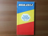 Romania harta turistica directia topografica militara editura sport turism 1990