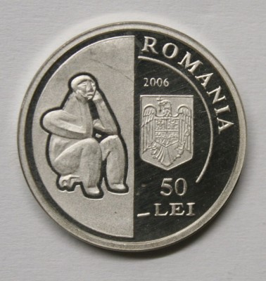 PROBA 50 LEI 2006 . ACADEMIA . ARGINT . foto