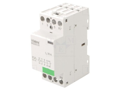 Contactor 4-poli 25A, 230VAC foto