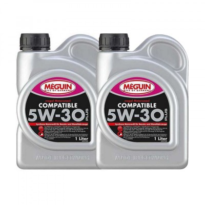 Pachet 2 litri Ulei Meguin Compatible 5W30 foto