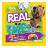 Carte "Real Or Fake? 2" pentru Copii 9-12 ani | Povesti, Fapte Amuzante Adevarate sau False