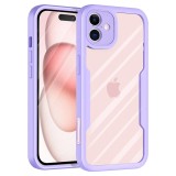 Husa pentru iphone 16 plus cu folie, colorverse 360 magsafe, purple