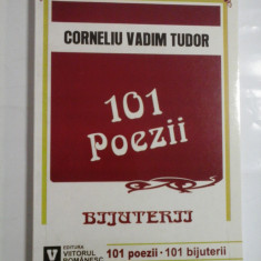 101 POEZII - CORNELIU VADIM TUDOR - (dedicatie si autograf)