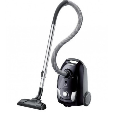 Aspirator cu sac Electrolux EEG42EB, putere 650 W, capacitate 3 l, filtru Hepa 12, clasa A, negru foto