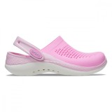 Saboți Crocs LiteRide 360 Clog Kids Roz - Taffy Pink/Ballerina Pink, 28, 29, 32, 33, 37, 38