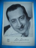 HOPCT 1466 LEO LEANDROS -GERMANIA -ACTORI/ARTISTI-AUTOGRAF-CIRCULATA