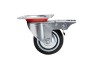 Roata Pivotanta cu Flansa pentru Carucior cu frana 200 mm 230 kg