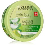 Eveline Cosmetics Extra Soft crema calmanta si hidratanta pentru piele sensibila Bio Olive &amp; Aloe Vera 175 ml