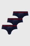 HUGO slip 3-pack barbati, culoarea albastru marin