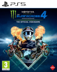 Joc Monster Energy Supercross 4 Pentru PlayStation 5 foto