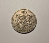 Moneda 5 Lei 1901, Argint, Carol I, Rom&acirc;nia - Colecție Numismatică