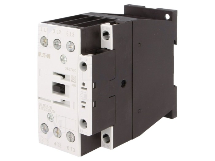 Contactor Tripolar 32A 24VDC NO