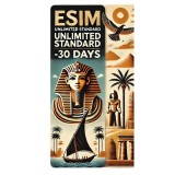 eSIM Egypt, Unlimited Standard, 30 Days