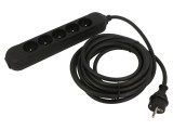 Prelungitor 10m 5 Prize Negru 16A