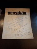 Revista Meridian Anul VI 20,21,22 (Cu dedicatie pentru Dan Grigorescu) - Tiberiu Iliescu