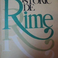 DICTIONAR ISTORIC DE RIME-OLIMPIA BERCA BUCURESTI 1983