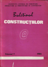 Buletinul constructiilor, vol. 7 (1985) foto