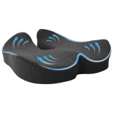 vidaXL Pernă cu pernă Gri &icirc;nchis 50 x 43 x 10 cm Bumbac 42012689