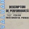Descriptori de performanta pentru invatamantul primar - 2007 (AP39)