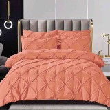 Cumpara ieftin Lenjerie cu elastic 160x200 Rynker Coral 6 Piese (Finet)