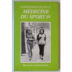 MEDECINE DU SPORT 89 , JOURNEE DE MEDECINE DU SPORT , 23 SEPTEMBRE 1989
