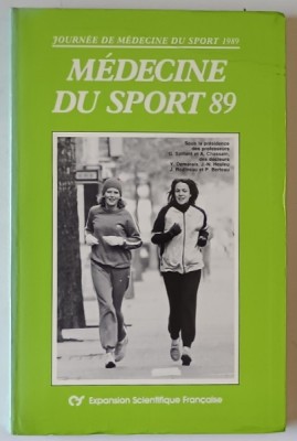 MEDECINE DU SPORT 89 , JOURNEE DE MEDECINE DU SPORT , 23 SEPTEMBRE 1989 foto