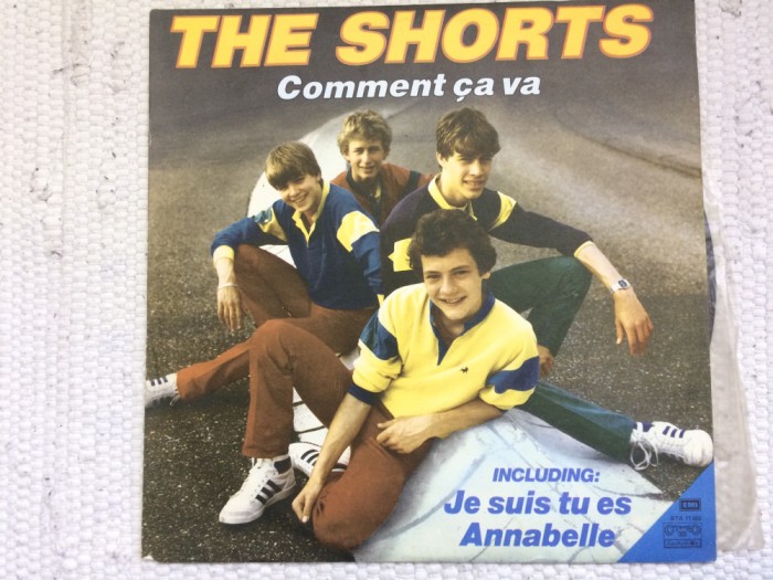 the shorts comment ca va 1983 album disc vinyl lp muzica pop rock EMI balkanton records NM