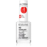 Eveline Cosmetics SUPER-DRY lac de unghii cu uscare rapida cu efect de &icirc;ntărire 12 ml