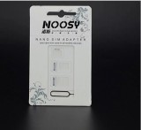 Set adaptor 3 in 1 Micro Sim si Nano Sim la Sim normal + cheita