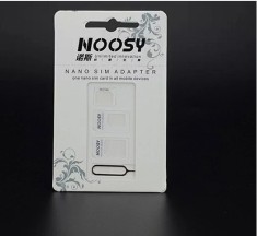 Set adaptor 3 in 1 Micro Sim si Nano Sim la Sim normal + cheita