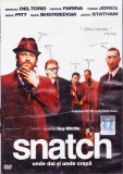 DVD Film de colectie: Snatch - Unde dai si unde crapa ( Brad Pitt; r: Guy Ritchie - vezi descriere )