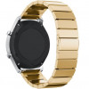 Curea pentru Smartwatch Samsung Galaxy Watch 46mm, Samsung Watch Gear S3, iUni 22 mm Otel Inoxidabil Gold Link Bracelet