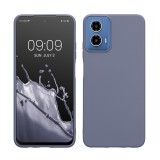 Husa Kwmobile pentru Motorola Moto G34, Mov inchis, Silicon, KWM000022QU002C, Carcasa