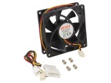 Ventilator DC Axial 12V 80x80x25mm