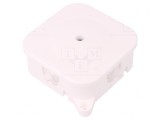 Cutie de Conexiuni 86x86x35mm Albă IP42