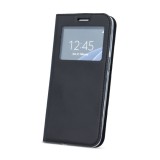 Husa APPLE iPhone 4\4S - Smart Look (Negru), iPhone 4/4S, Cu clapeta, Piele Ecologica