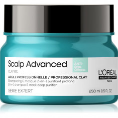 L’Oréal Professionnel Serie Expert Scalp Advanced șampon și mască 2 în 1 pentru par si scalp gras 250 ml