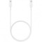 Cablu de date Samsung EP-DG977BWE, Type-C to Type-C 3.1, White