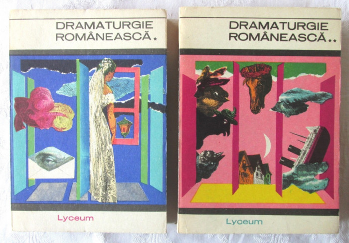 &quot;DRAMATURGIE ROMANEASCA (1918-1944)&quot;, Vol. I+II, 1969. Colectia LYCEUM