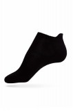 Șosete scurte bumbac cu talpa flaușată, Esli Active 078 - Negru, 36-37 (23)