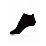 Șosete scurte bumbac cu talpa flaușată, Esli Active 078 - Negru, 38-39 (25)