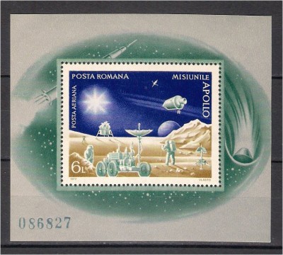 1972 - Incheierea programului Apollo, colita neuzata foto