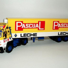 Macheta Dodge C38T Turbo 300 1984 - camion + semiremorca frigorifica Altaya 1/43