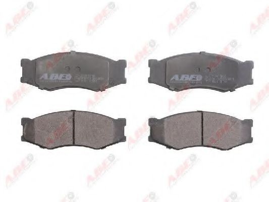Set placute frana,frana disc NISSAN PICK UP III (D22) (1997 - 2016) ABE C11011ABE