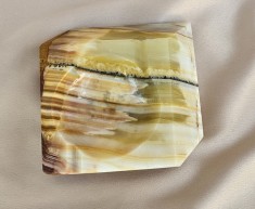 SCRUMIERA MASIVA DIN ONIX, LUCRATA MANUAL
