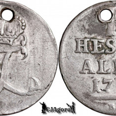 1777 BR, 2 Albus - Frederic al II-lea - Landgraviatul Hessa-Kassel