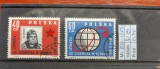 TS21 - Timbre serie Polonia - Cosmos 1961 Mi1226-1227, Stampilat