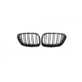 Set 2 grile duble, negru lucios, M Design pentru BMW X5 E53 Facelift