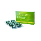 Capsule Maximum Virility, pentru bărbați, susțin erecțiile puternice și stimularea libidoului, conțin ingrediente naturale, 10 capsule